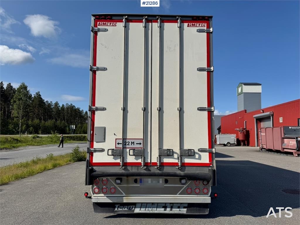 Limetec Box trailer. Full side opening.