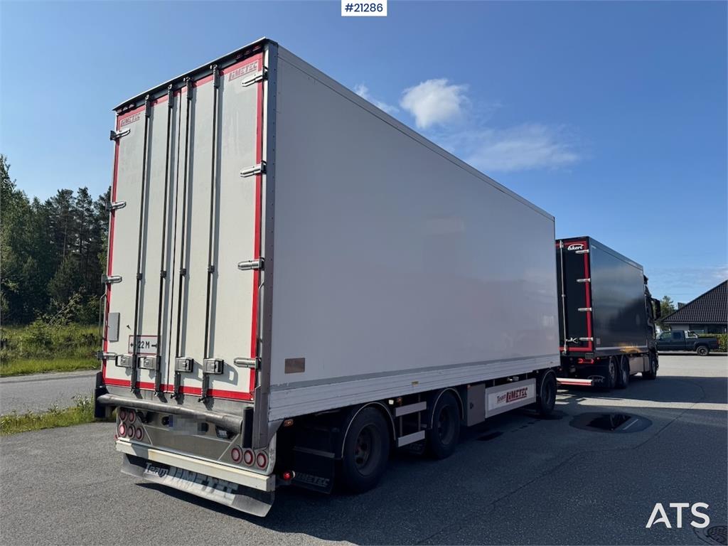 Limetec Box trailer. Full side opening.