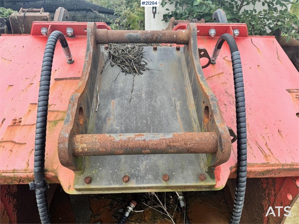 Exero bucket for excavator and wheel loader.