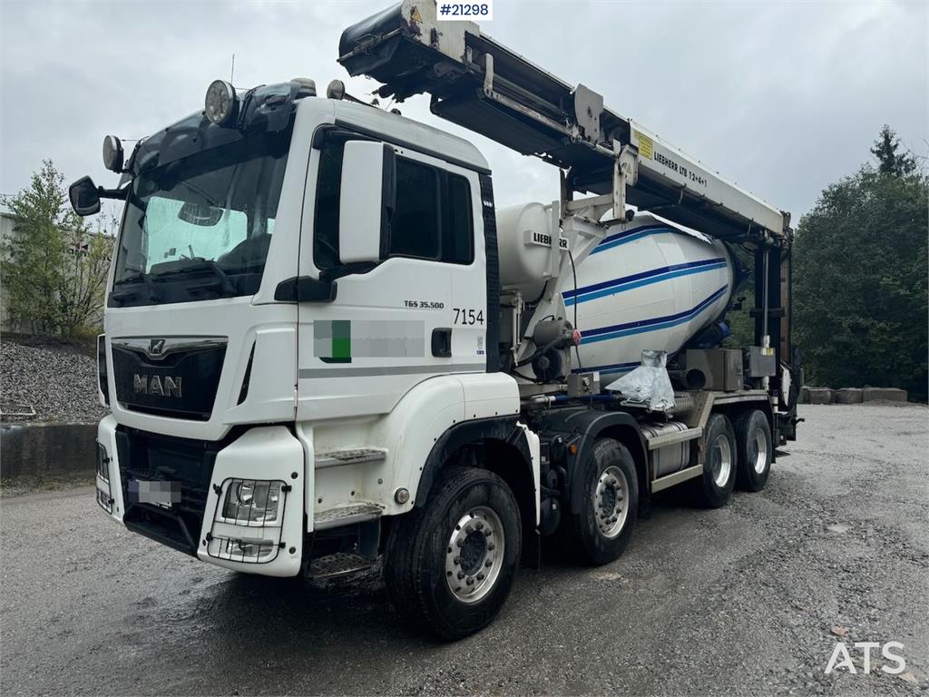 MAN TGS 35.500 Liebherr Concrete Mixer Truck with 10 m