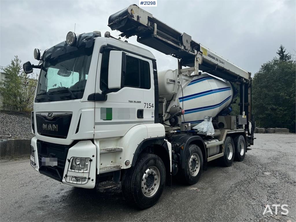 MAN TGS 35.500 Liebherr Concrete Mixer Truck with 10 m