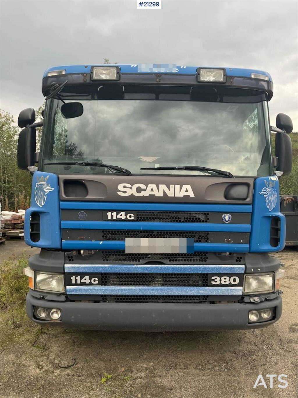 Scania 114G 6x2 Chassis.