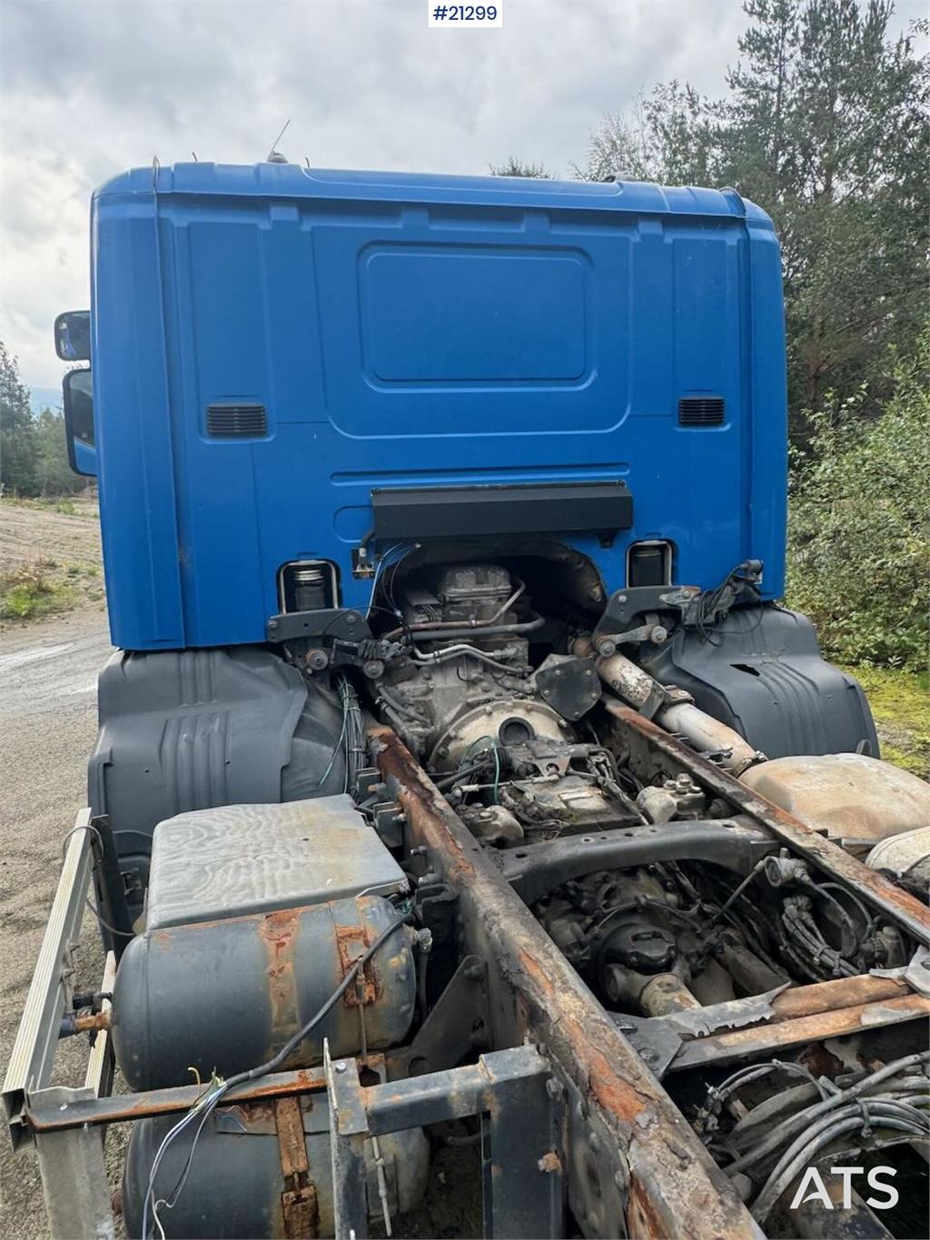 Scania 114G 6x2 Chassis.