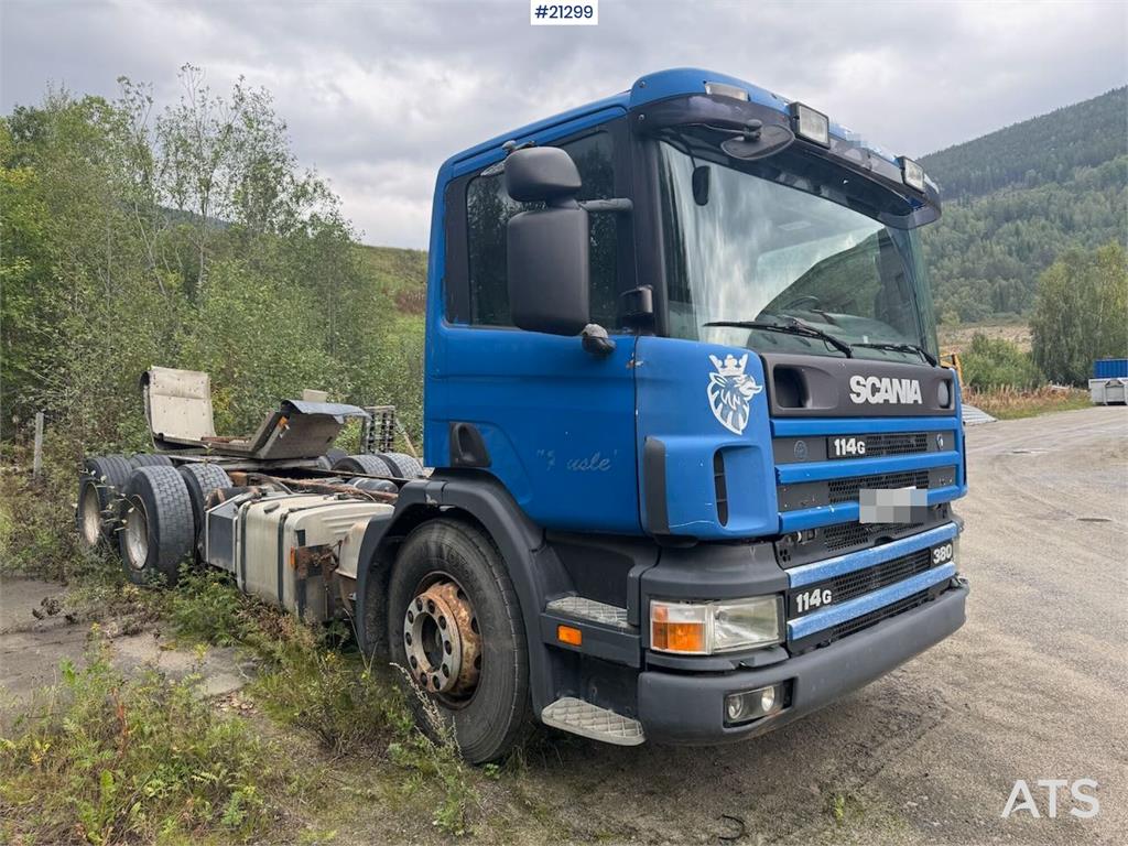 Scania 114G 6x2 Chassis.
