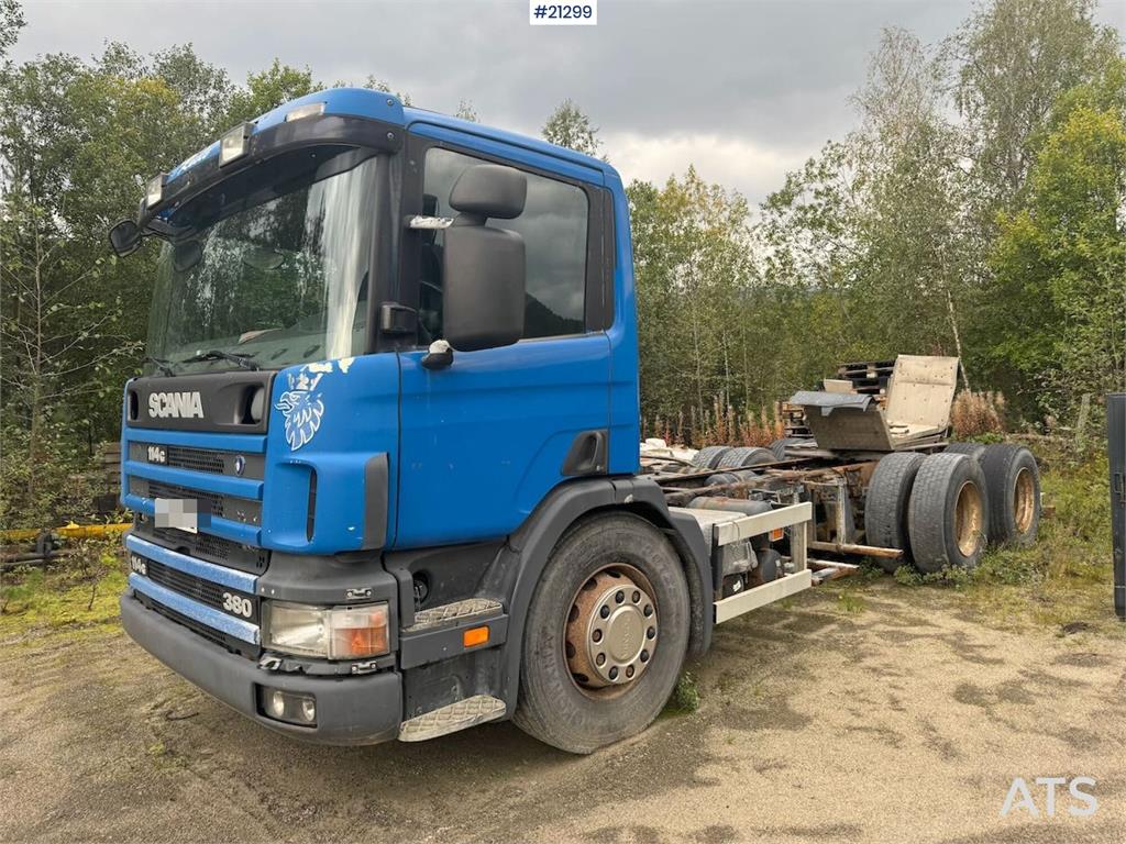Scania 114G 6x2 Chassis.