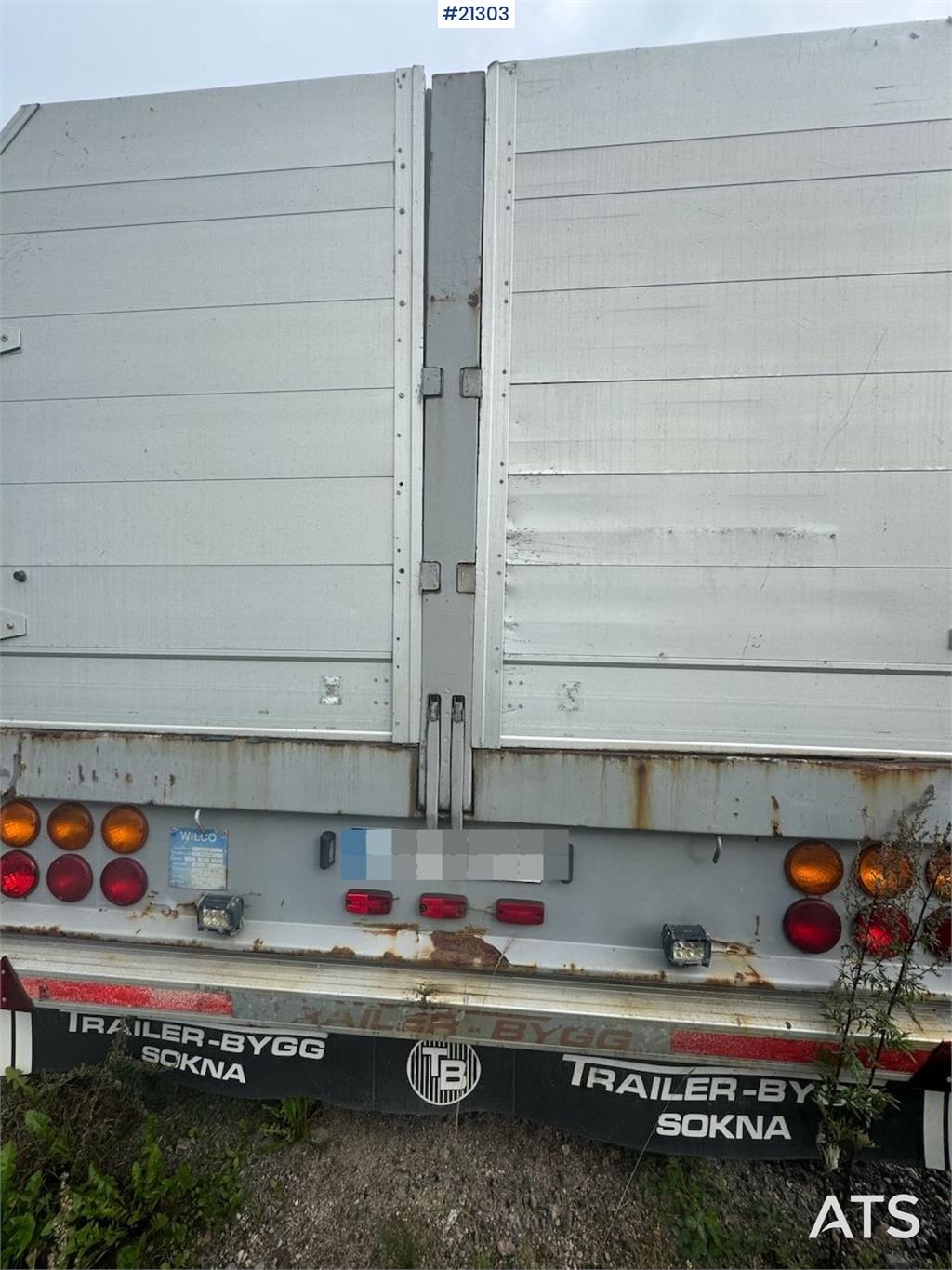 Wilco Flatbed trailer. Rep object.