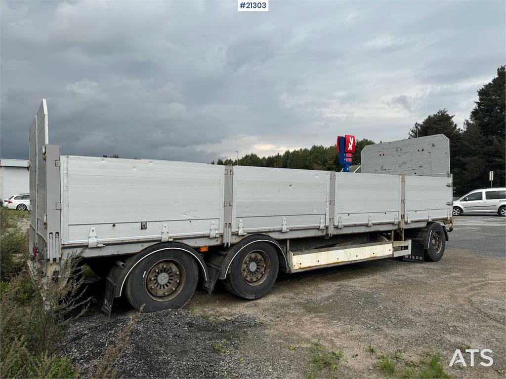Wilco Flatbed trailer. Rep object.