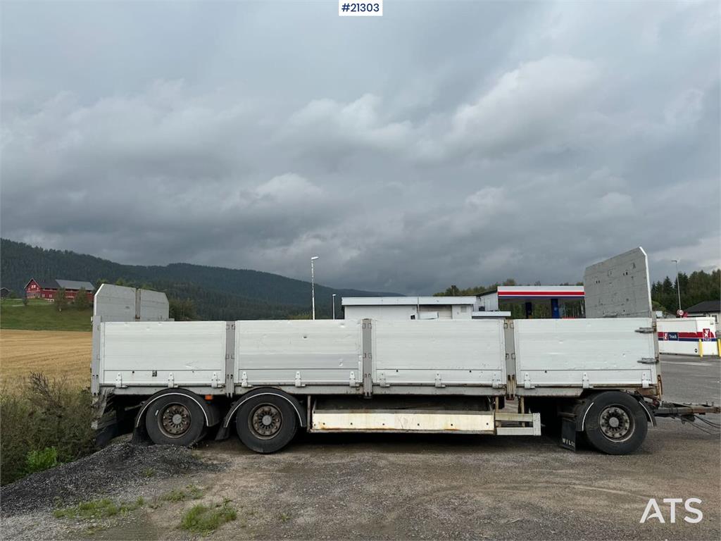 Wilco Flatbed trailer. Rep object.