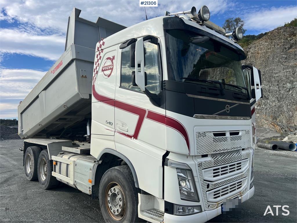 Volvo FH540 6x4 tipper truck