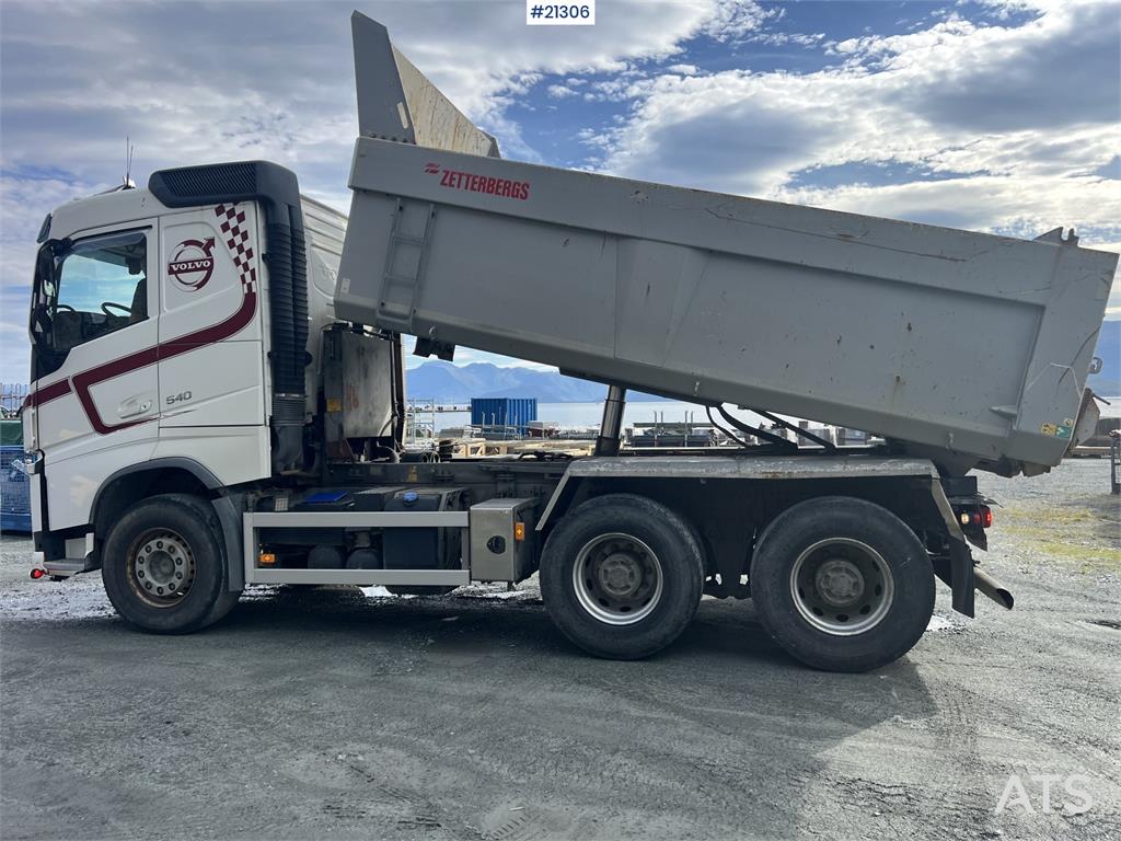 Volvo FH540 6x4 tipper truck