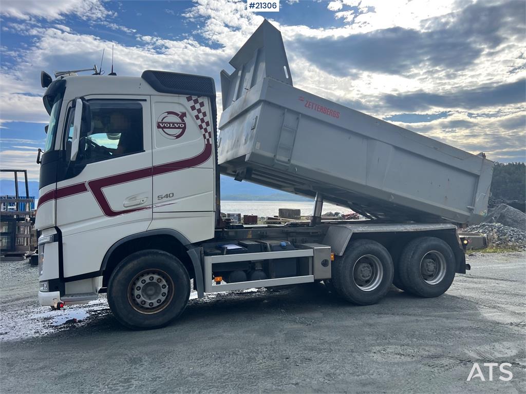 Volvo FH540 6x4 tipper truck