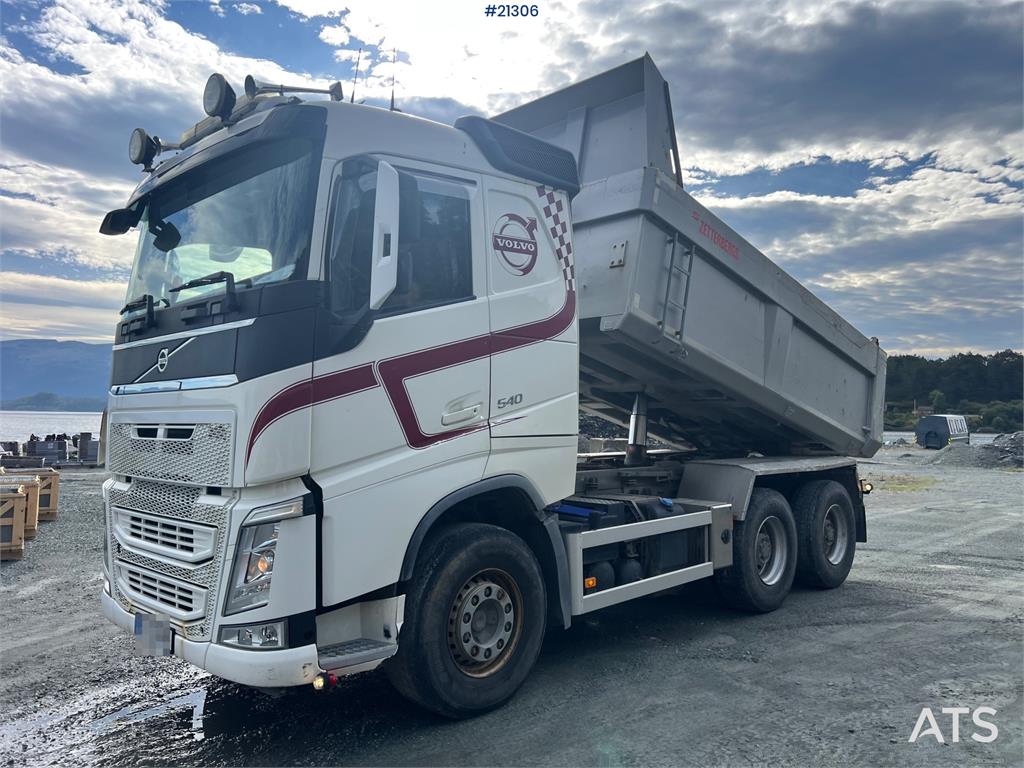 Volvo FH540 6x4 tipper truck