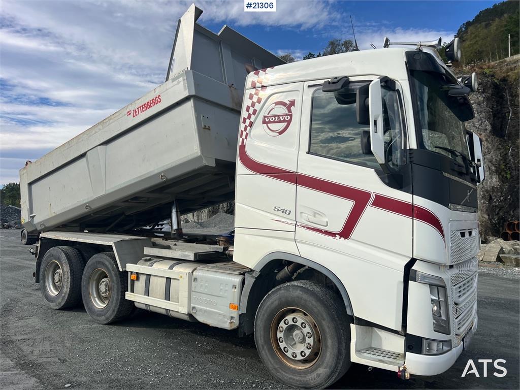 Volvo FH540 6x4 tipper truck