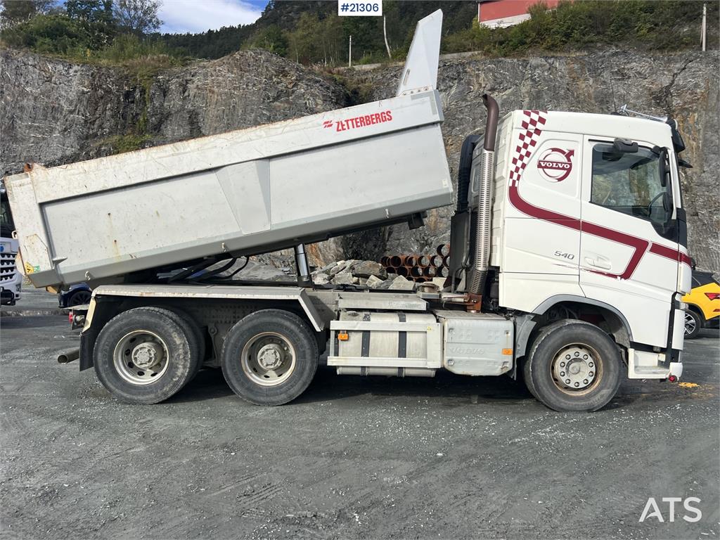Volvo FH540 6x4 tipper truck