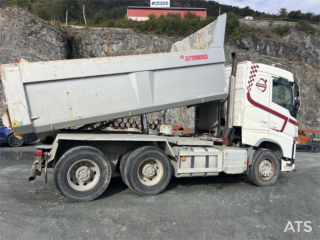 Volvo FH540 6x4 tipper truck