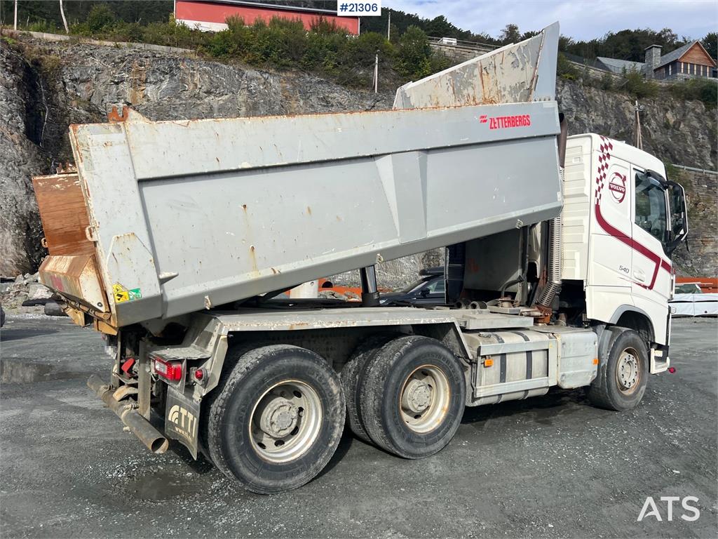 Volvo FH540 6x4 tipper truck