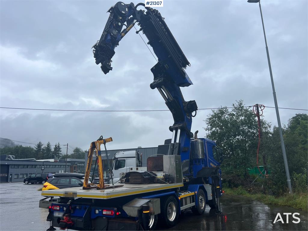 Volvo FH 8x4 crane truck w/ 2017 165 t/m palfinger crane