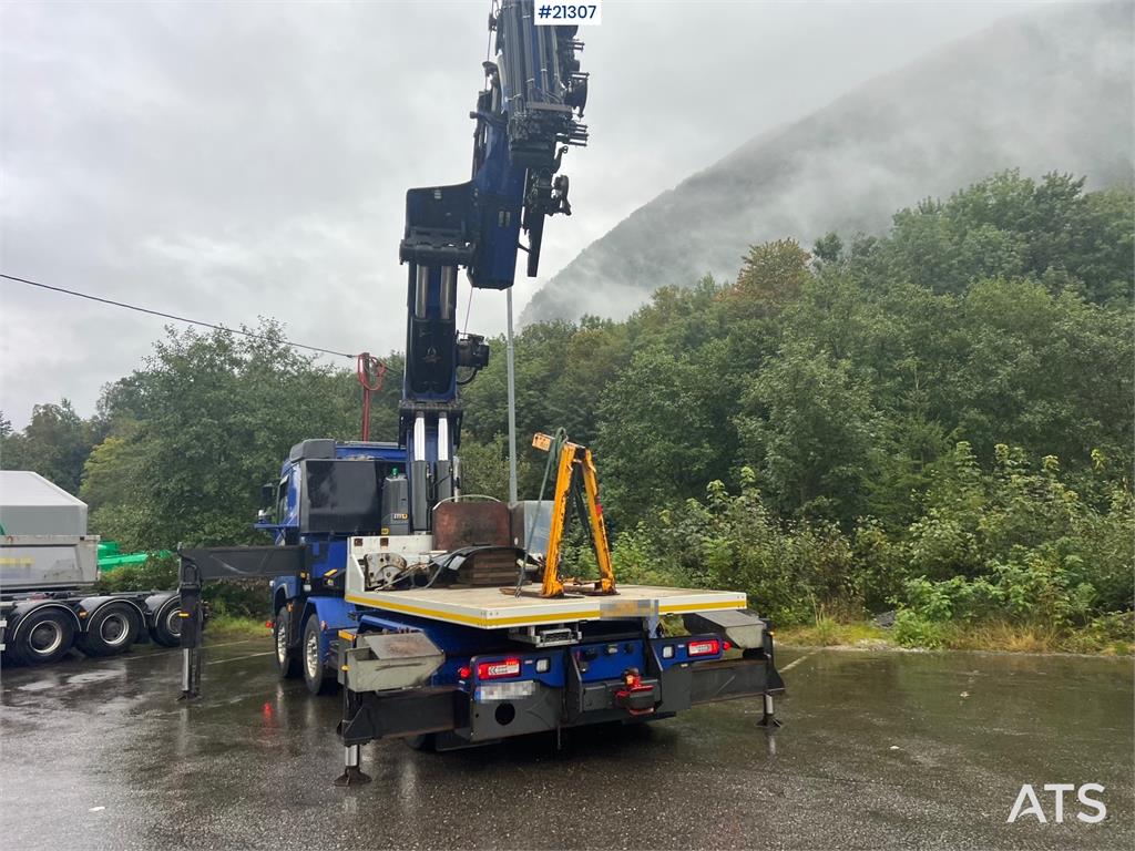 Volvo FH 8x4 crane truck w/ 2017 165 t/m palfinger crane
