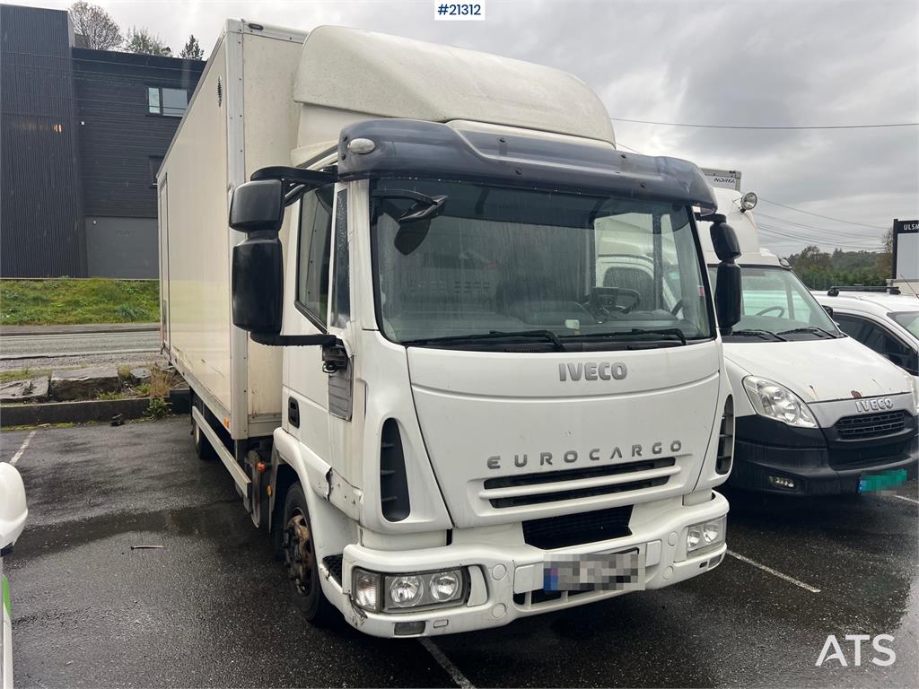 Iveco 80E22 skapbil m/ zepro lift rep.objekt
