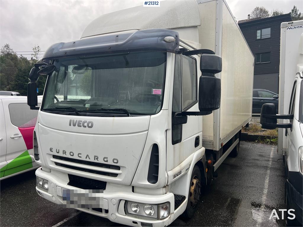 Iveco 80E22 skapbil m/ zepro lift rep.objekt