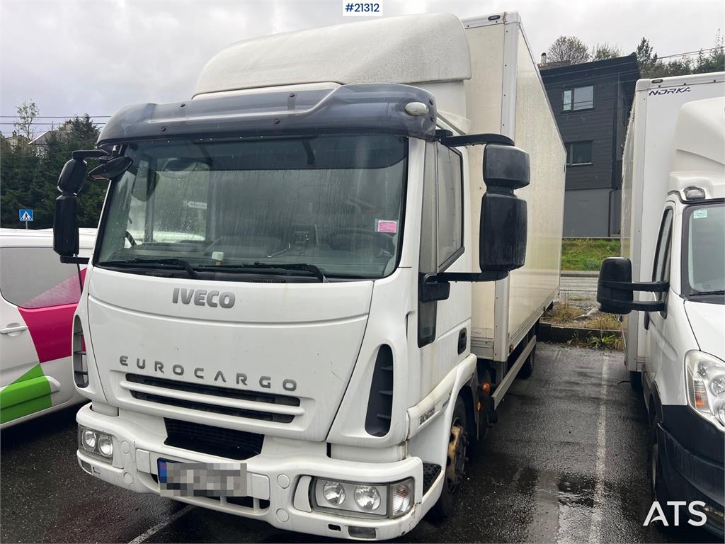Iveco 80E22 skapbil m/ zepro lift rep.objekt