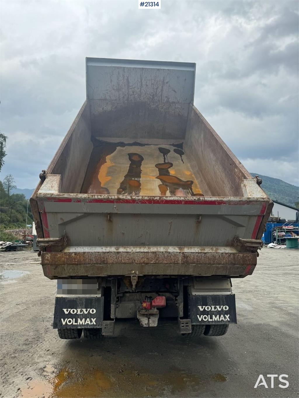 Volvo Fh540 6x4 Plow Rigged Dump Truck