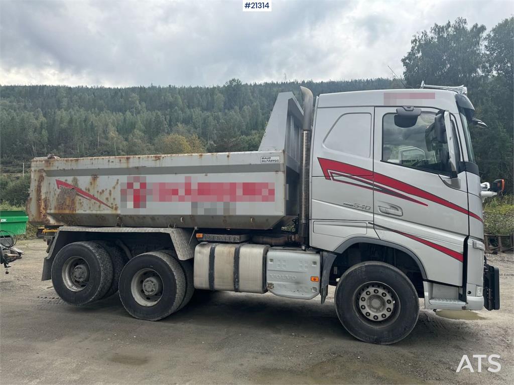 Volvo Fh540 6x4 Plow Rigged Dump Truck