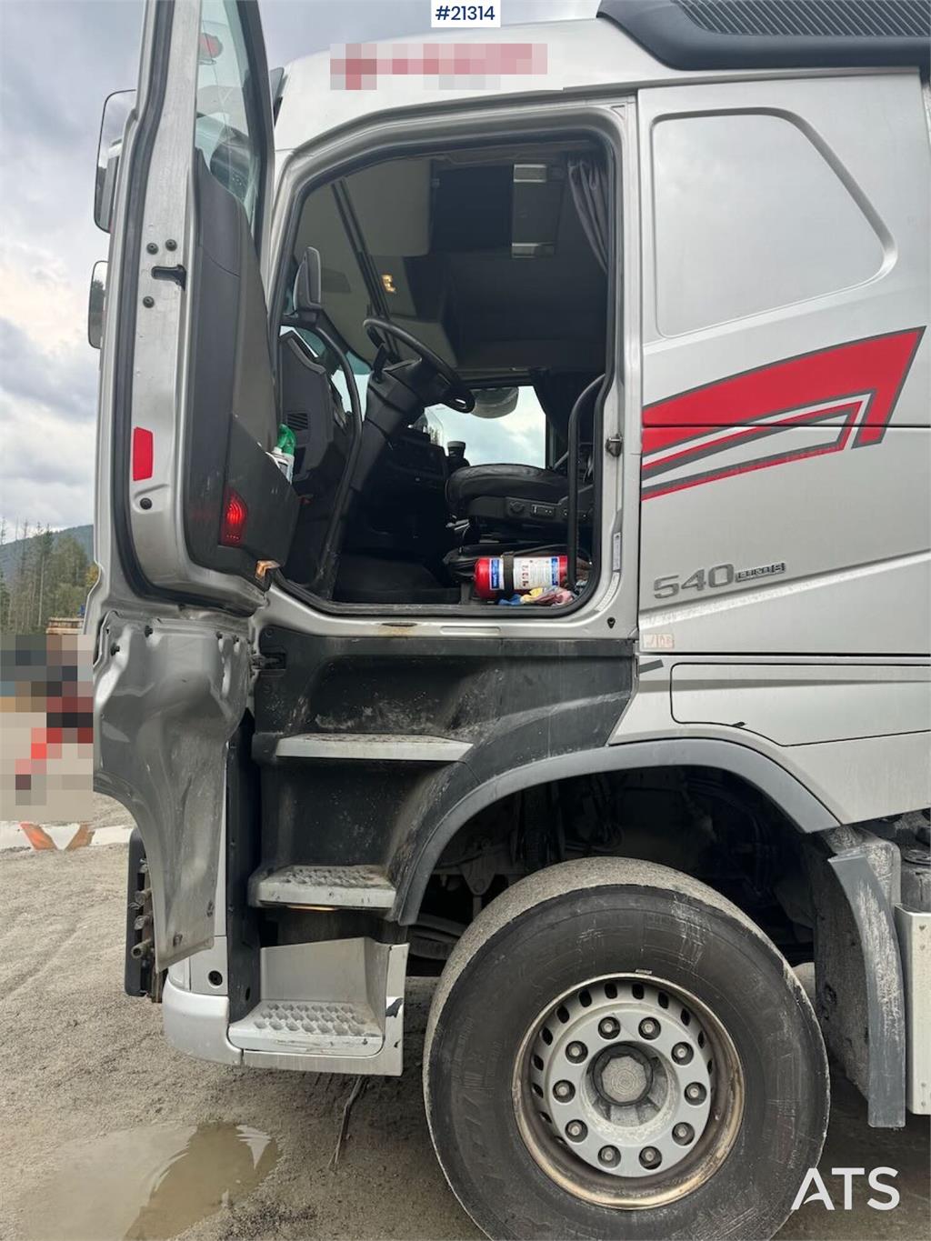 Volvo Fh540 6x4 Plow Rigged Dump Truck