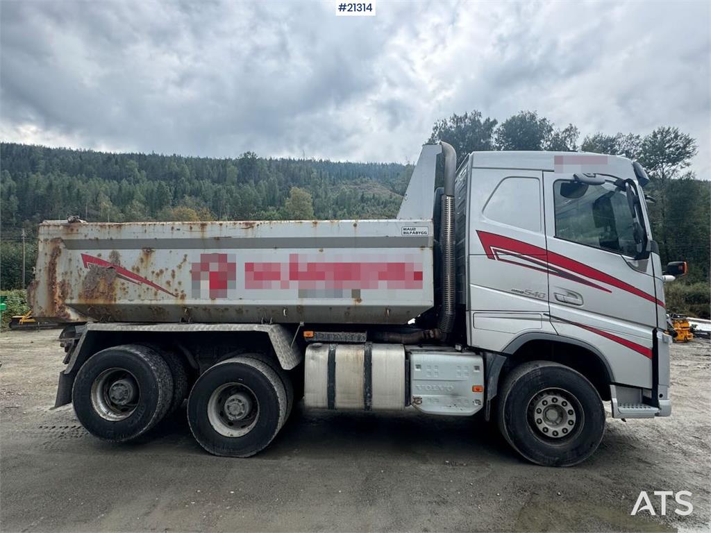 Volvo Fh540 6x4 Plow Rigged Dump Truck