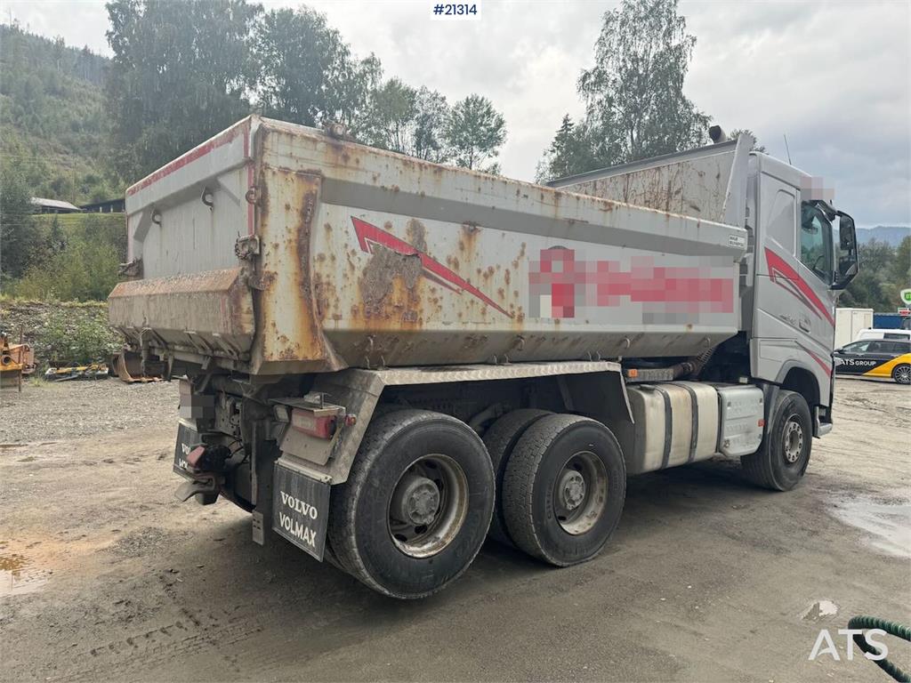 Volvo Fh540 6x4 Plow Rigged Dump Truck