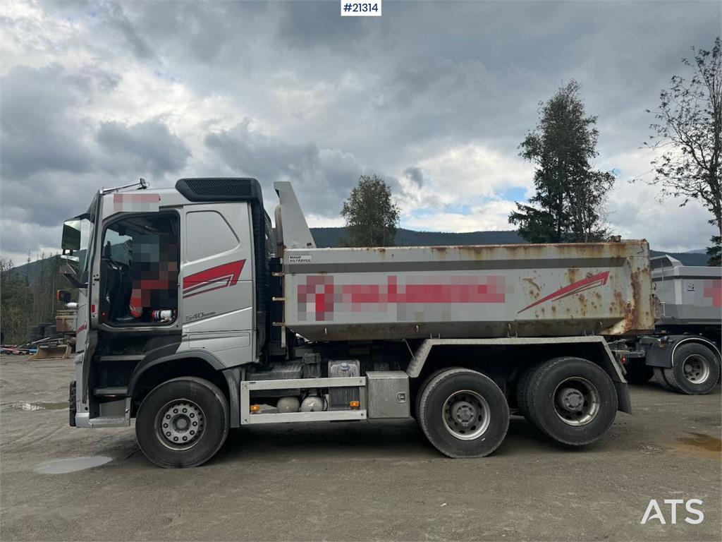 Volvo Fh540 6x4 Plow Rigged Dump Truck