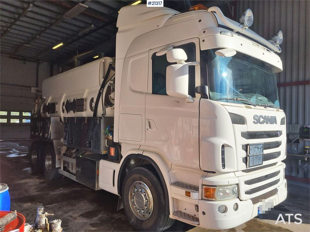 Scania G480 6x2 Mud truck with Interconsult body. ADR App