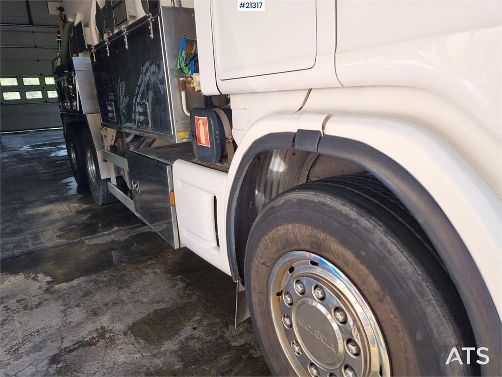 Scania G480 6x2 Mud truck with Interconsult body. ADR App