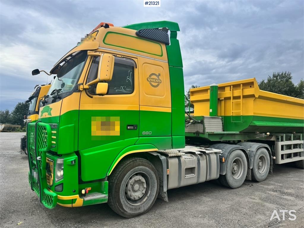 Volvo FH16 660 6x4 Truck w/ Hydraulics.