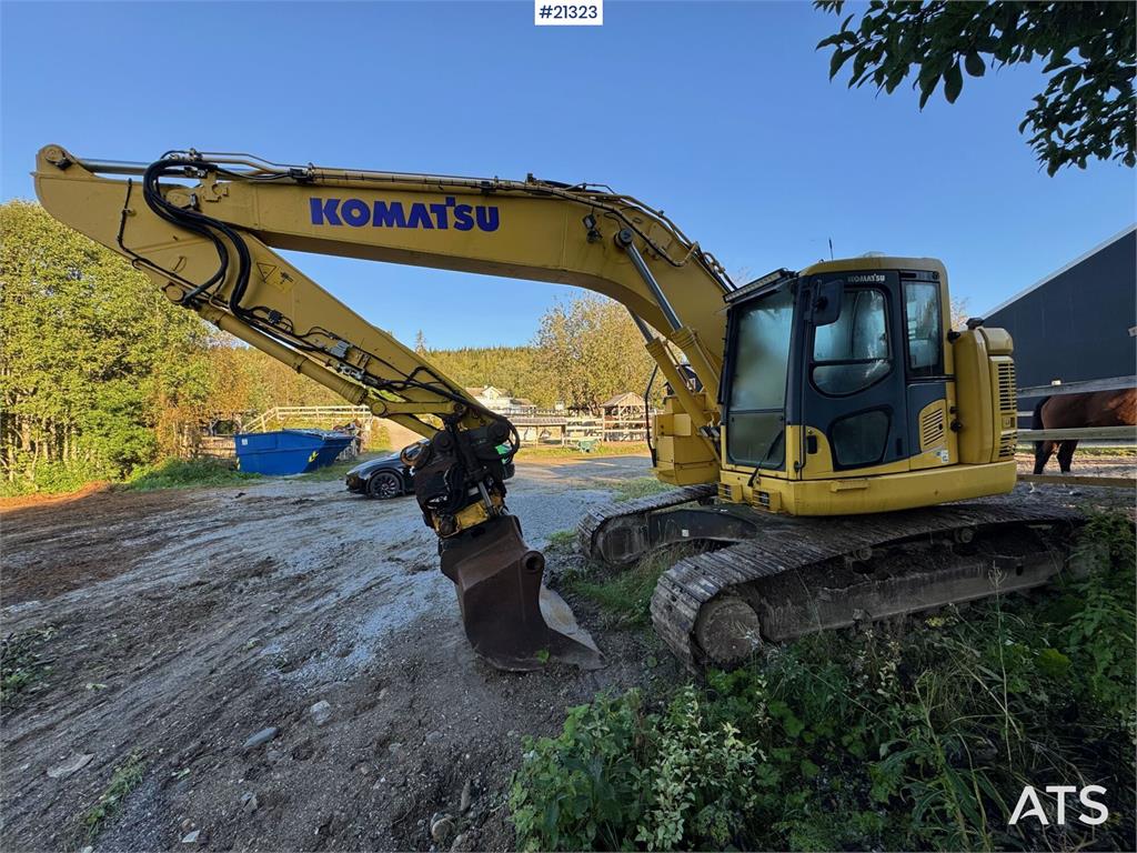 Komatsu PC288 w/ sanding bucket and rotor tilt!