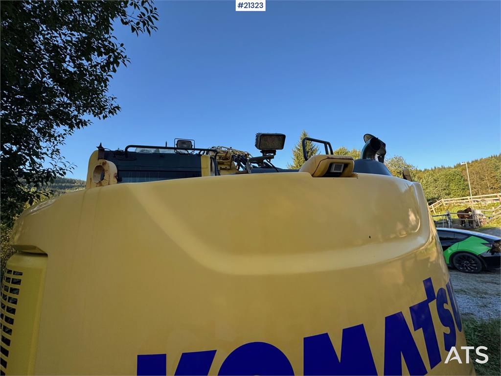 Komatsu PC288 w/ sanding bucket and rotor tilt!