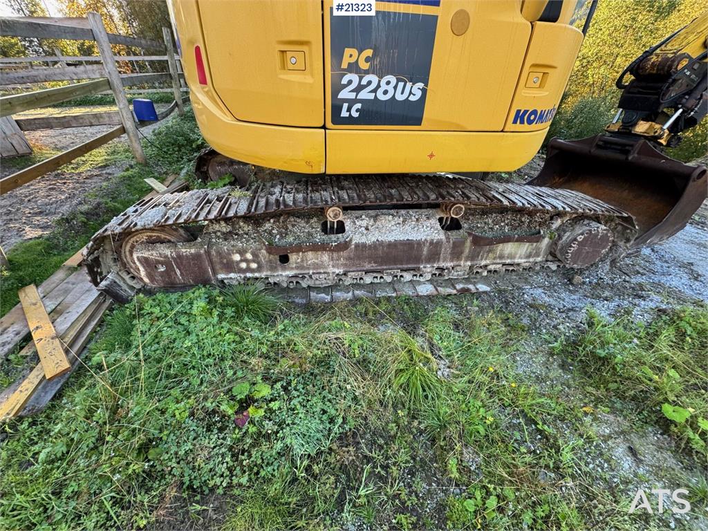 Komatsu PC288 w/ sanding bucket and rotor tilt!