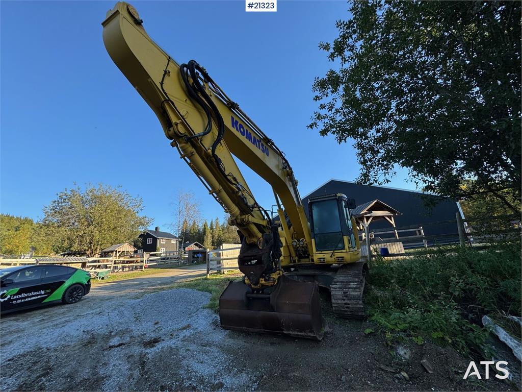 Komatsu PC288 w/ sanding bucket and rotor tilt!