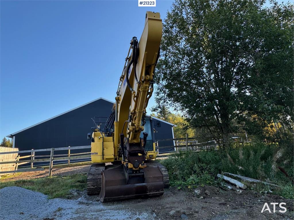 Komatsu PC288 w/ sanding bucket and rotor tilt!