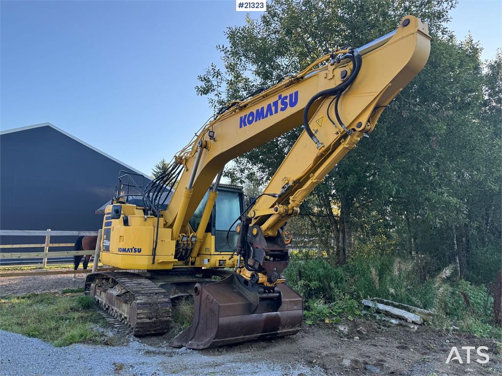Komatsu PC288 w/ sanding bucket and rotor tilt!