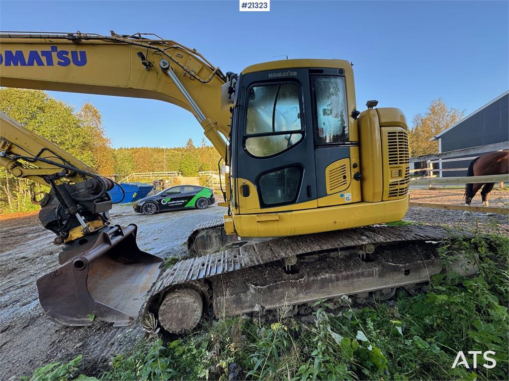 Komatsu PC288 w/ sanding bucket and rotor tilt!