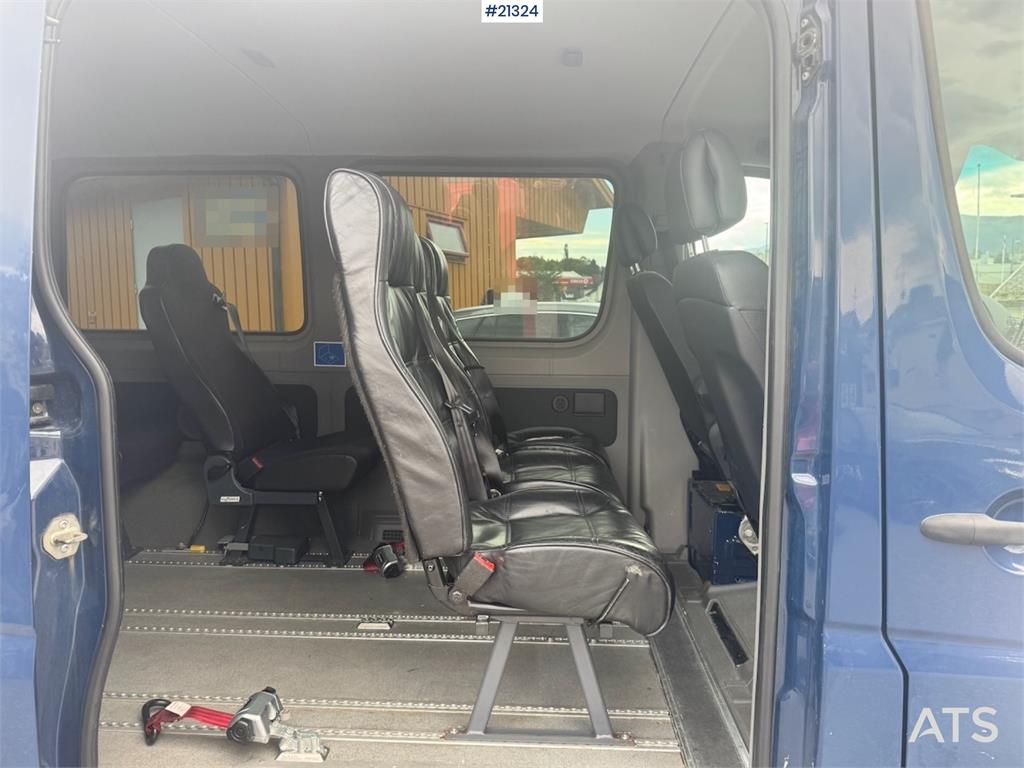 Volkswagen Crafter Minibus. 7 seats/Wheelchair space. 57,000