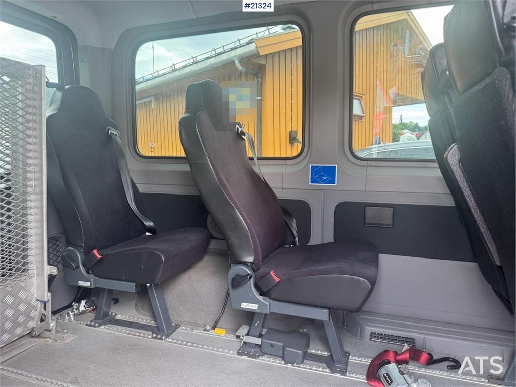 Volkswagen Crafter Minibus. 7 seats/Wheelchair space. 57,000