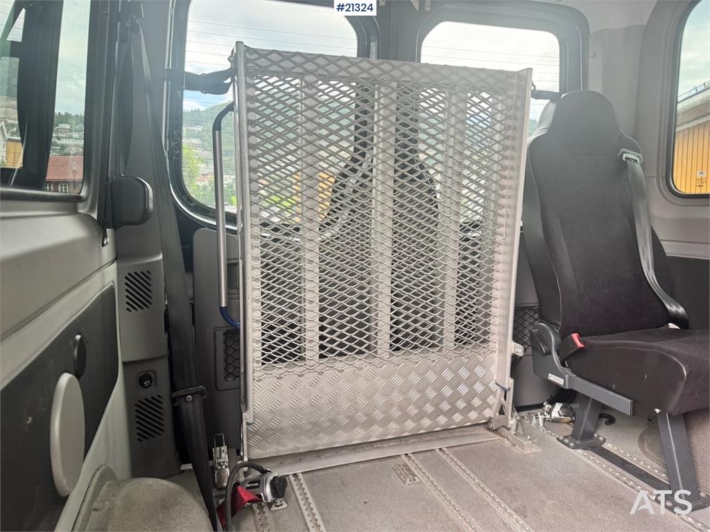 Volkswagen Crafter Minibus. 7 seats/Wheelchair space. 57,000