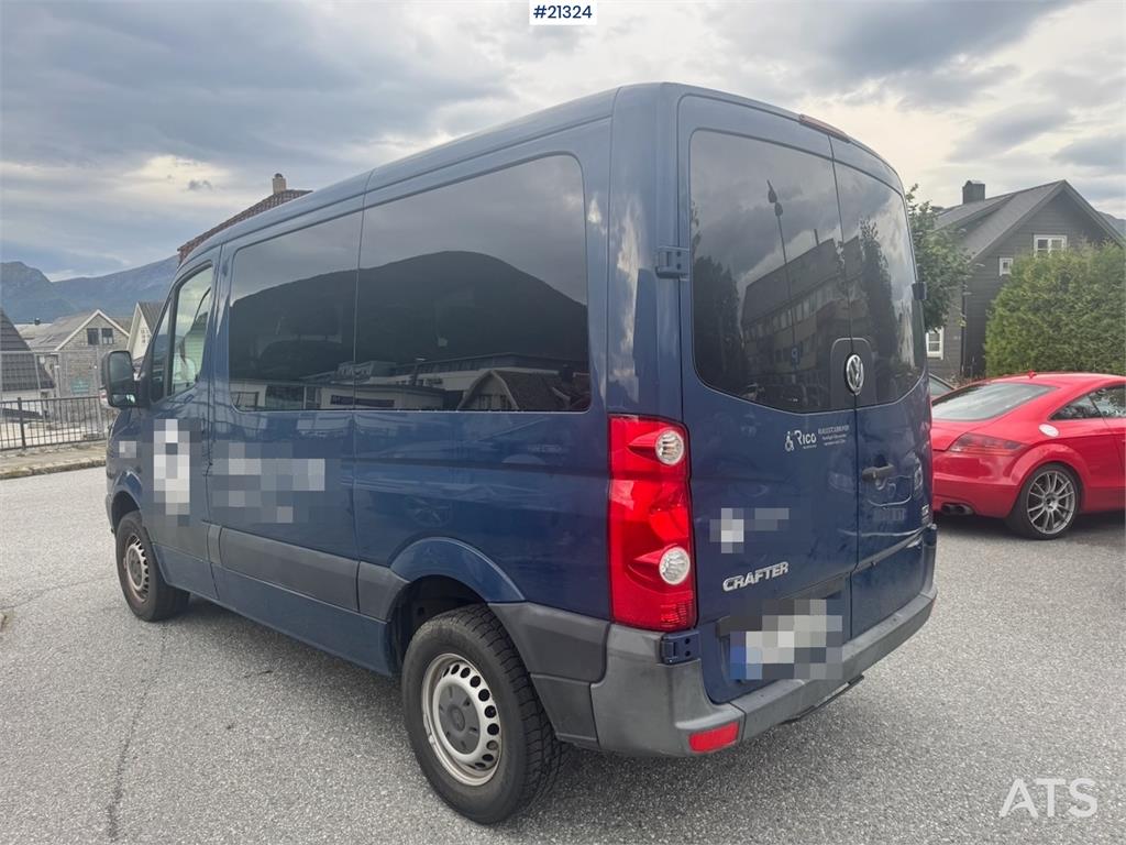 Volkswagen Crafter Minibus. 7 seats/Wheelchair space. 57,000