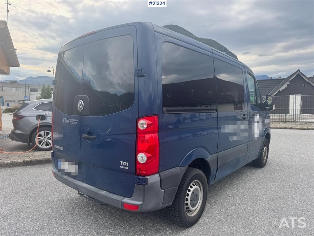 Volkswagen Crafter Minibus. 7 seats/Wheelchair space. 57,000