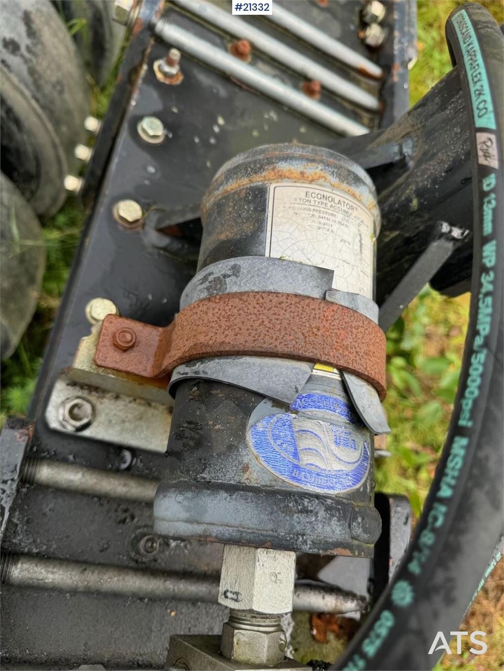 Hardi Hitch Rubber Roller.