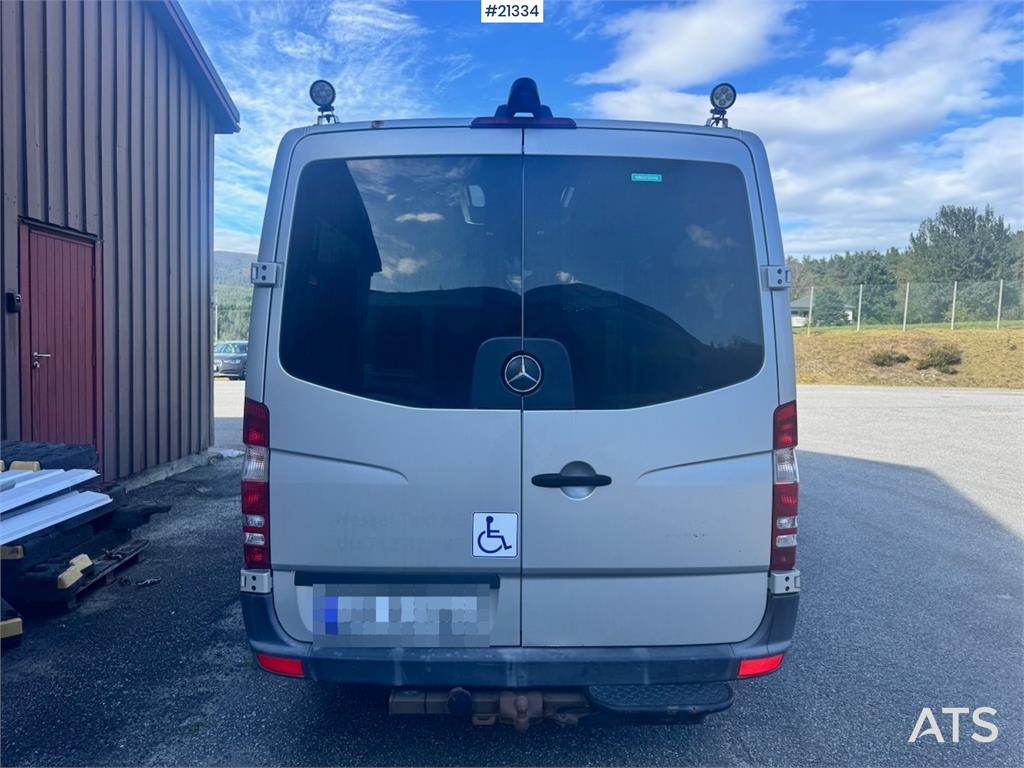 Mercedes-Benz Sprinter 9 seater Minibus.