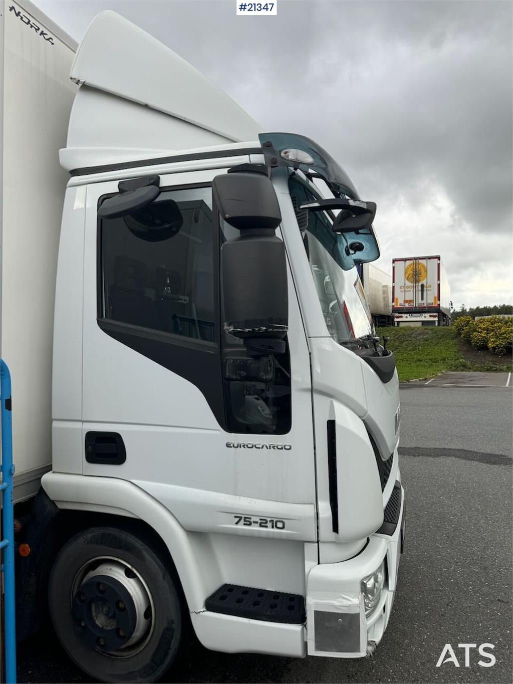 Iveco 75-210 4x2 Box Truck.