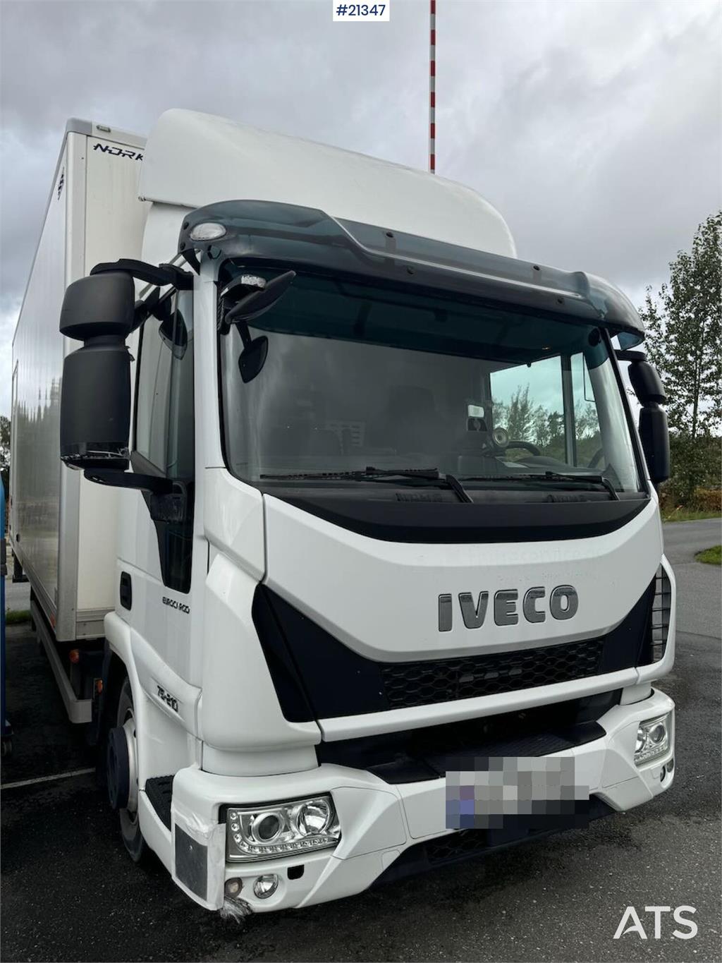 Iveco 75-210 4x2 Box Truck.